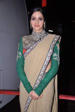 Sridevi snapped in Sabyasachi Dress on the sets of KBC on 18th Sept 2012 (21).JPG